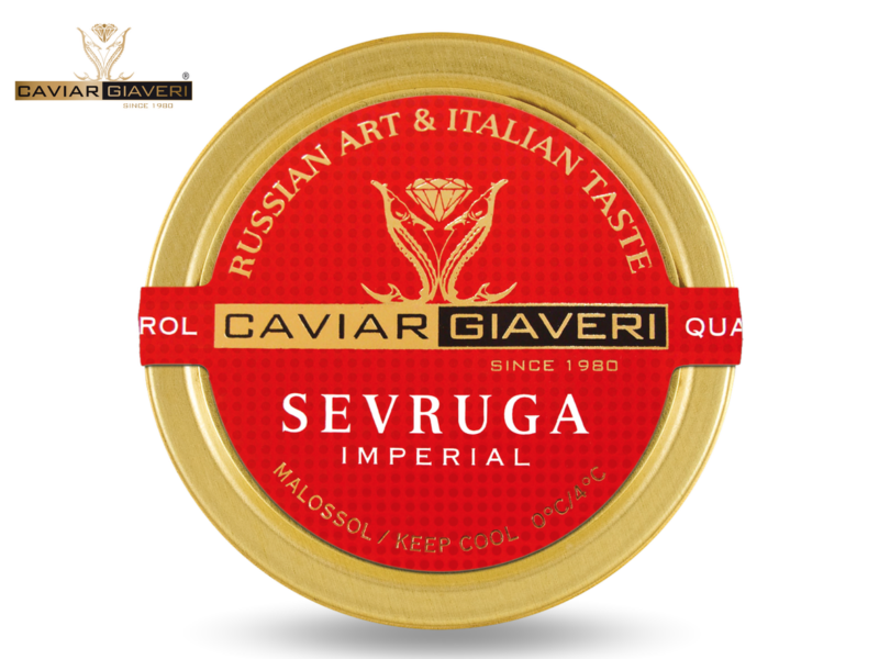 Икра Севрюги Giaveri "Imperial" 100г